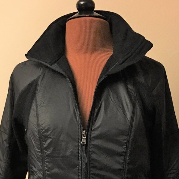 TEK GEAR "Black Tie" Mixed Media Jacket - Picture 7 of 13